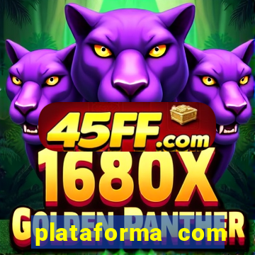 plataforma com conta demo fortune tiger
